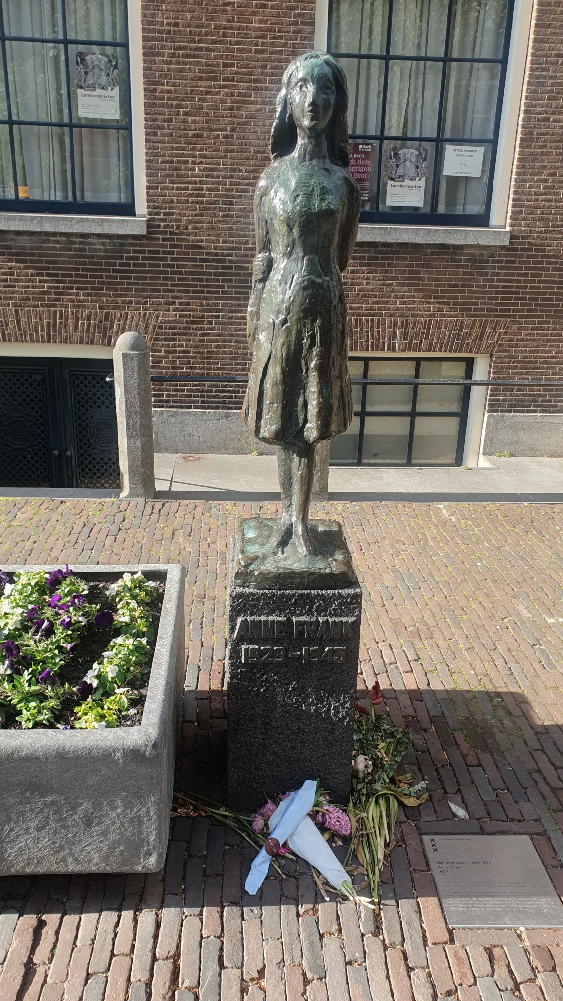Amsterdam: Anna-Frank-Denkmal