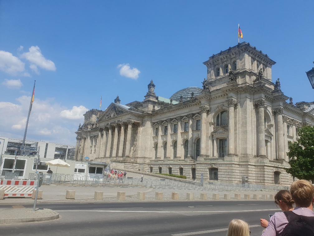 Berlin Reichstagsgebäude/der Bundestag