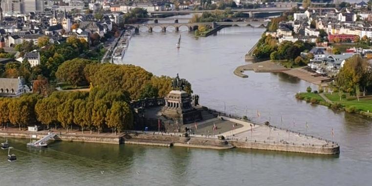 Deutsches Eck in Koblenz