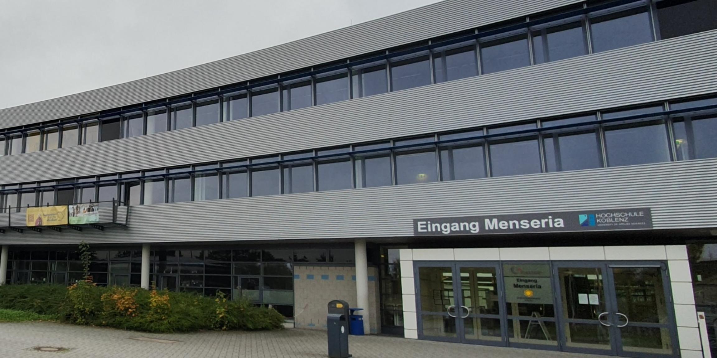 Hauptgebäude der Hochschule Koblenz Standort Rhein-Mosel-Campus
