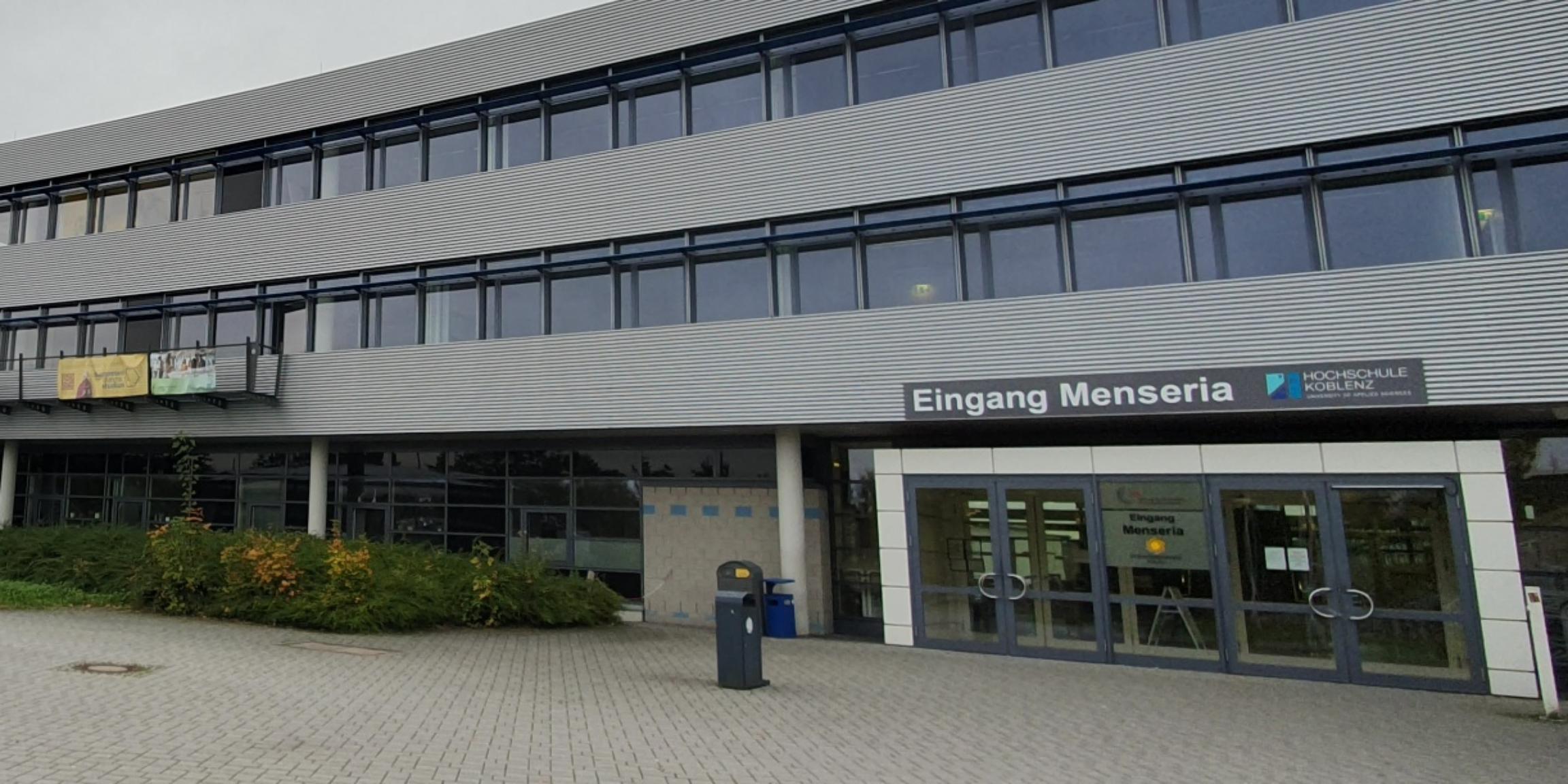 Hauptgebäude der Hochschule Koblenz Standort Rhein-Mosel-Campus