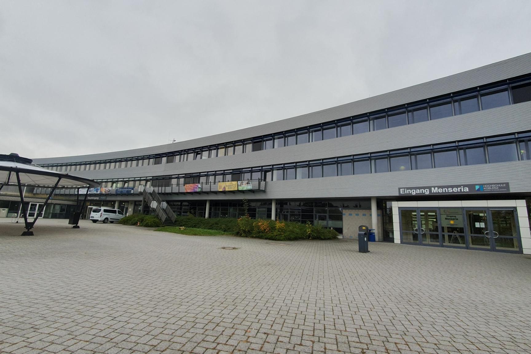 Hauptgebäude der Hochschule Koblenz Standort Rhein-Mosel-Campus
