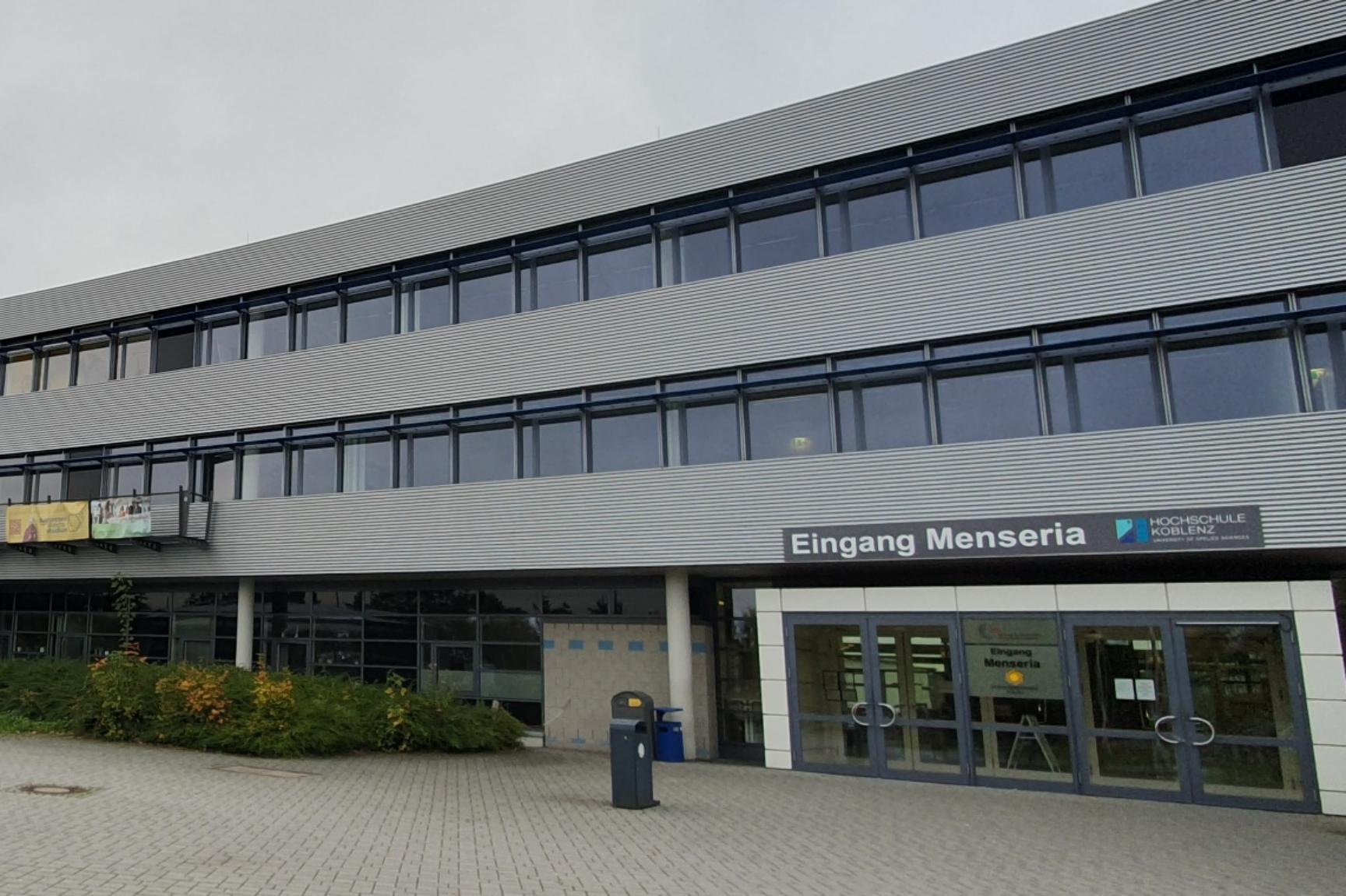 Hauptgebäude der Hochschule Koblenz Standort Rhein-Mosel-Campus