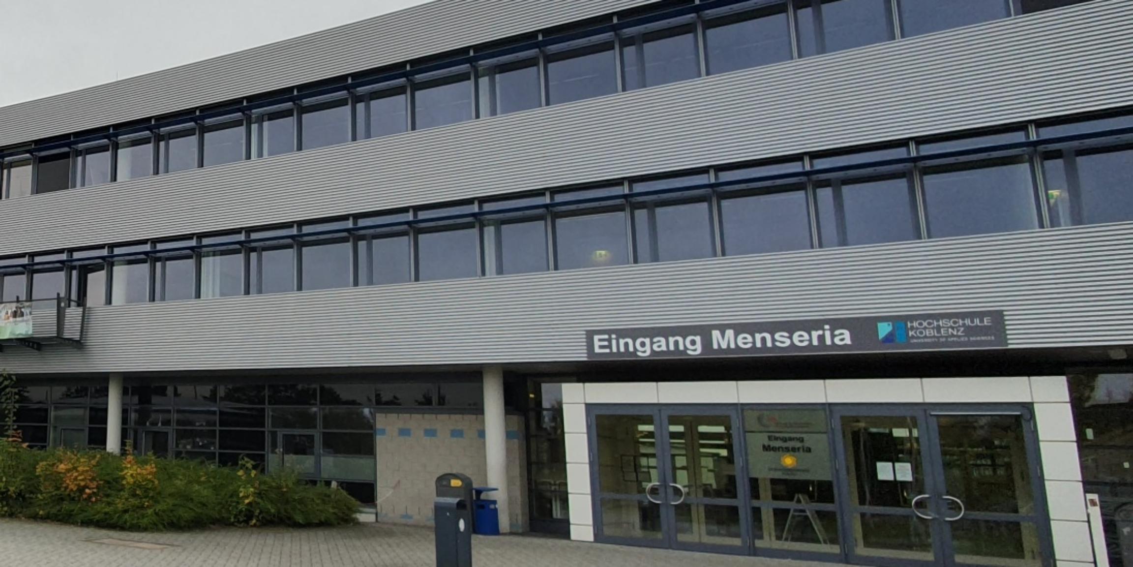 Hauptgebäude der Hochschule Koblenz Standort Rhein-Mosel-Campus