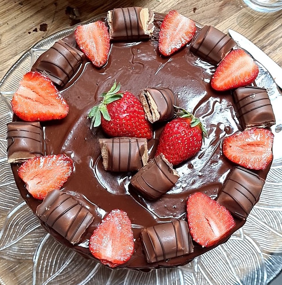 Erdbeer-Schokoladen-Torte