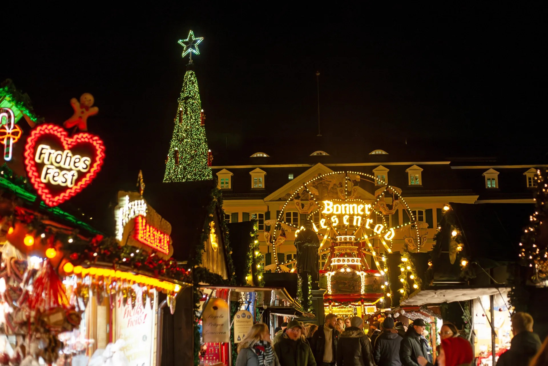 Ferris wheel at the Bonn Christmas market