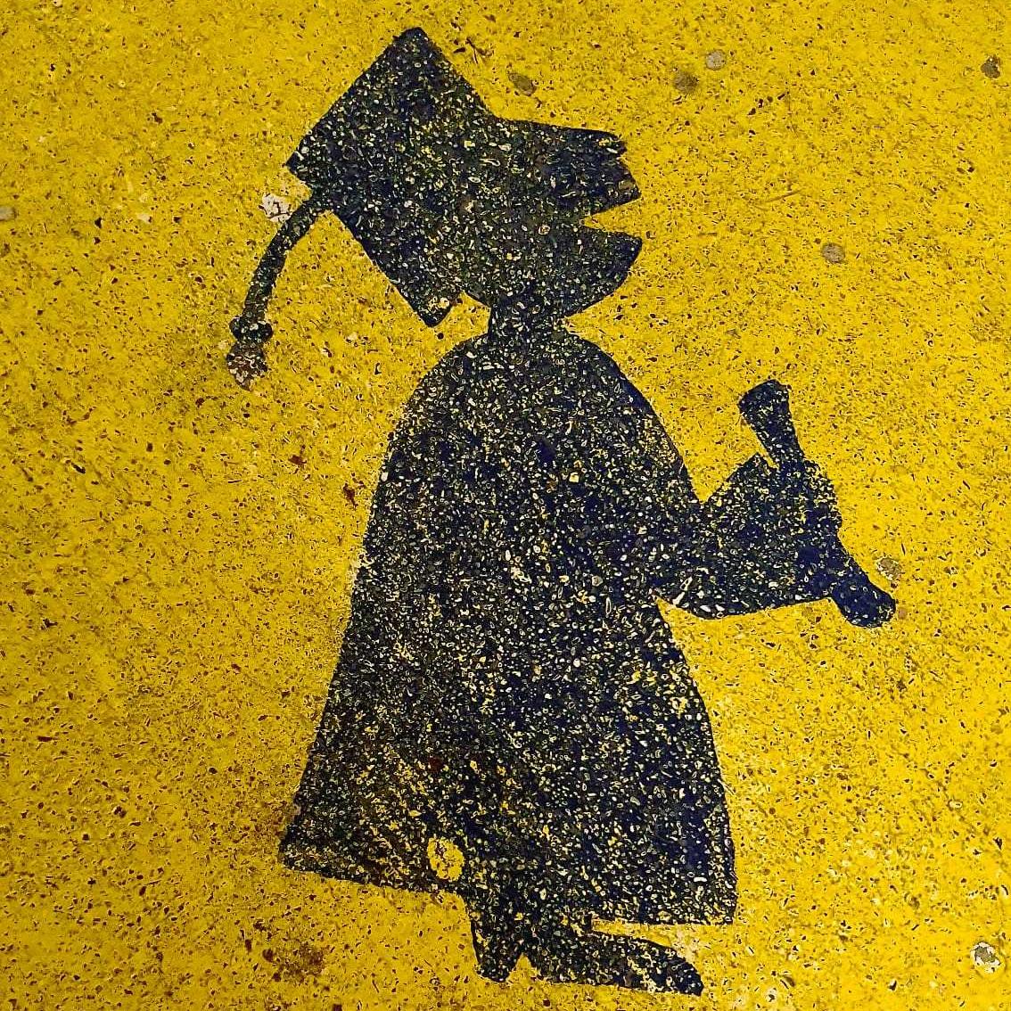 Studiosus Streetart in Koblenz