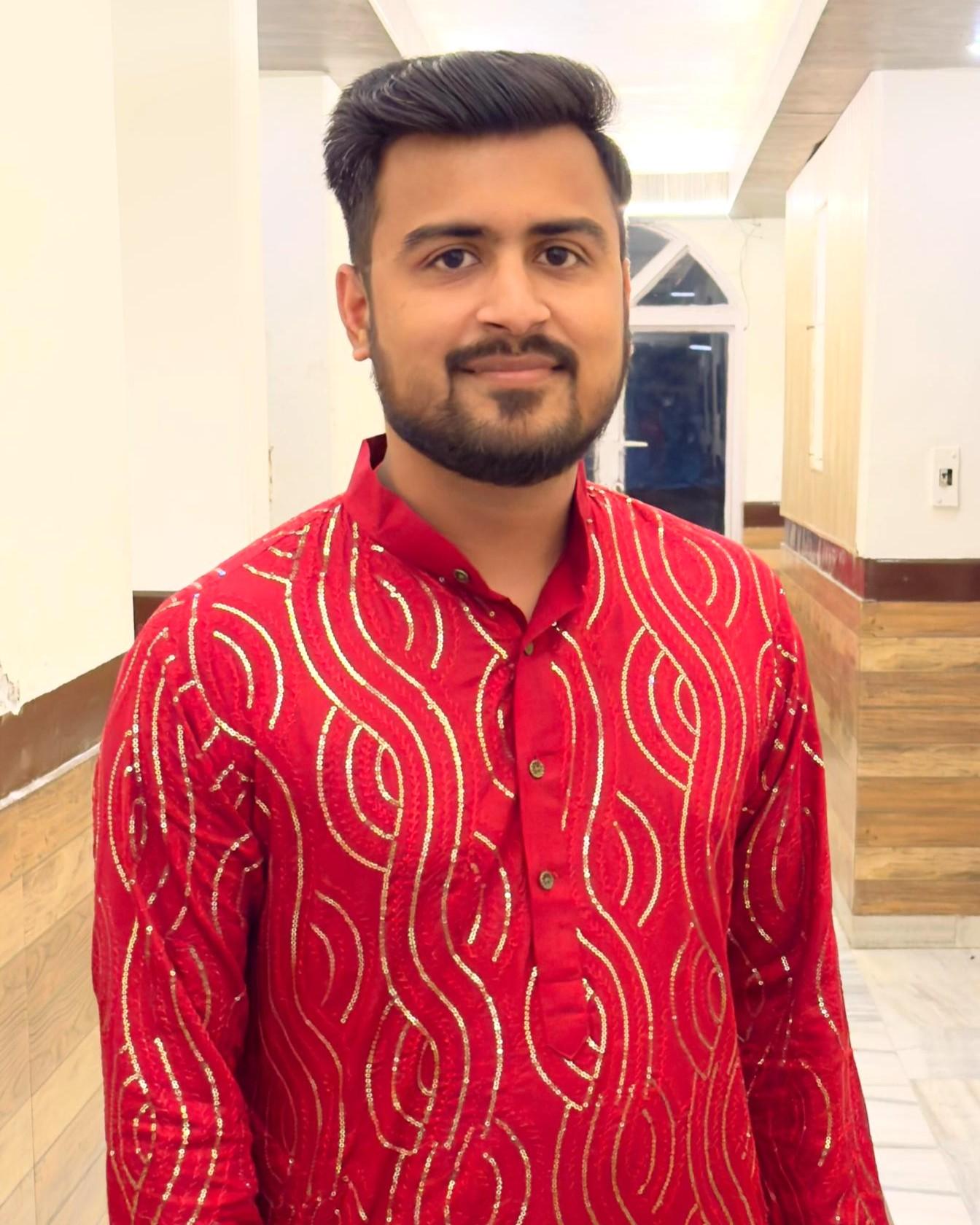 Abhishek Dave our chef at the indian cooking event
