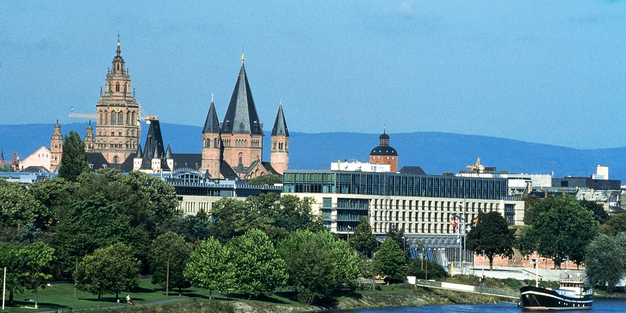 Panorama von Mainz mit Dom